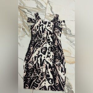 Nicki Minaj Animal Print Dress